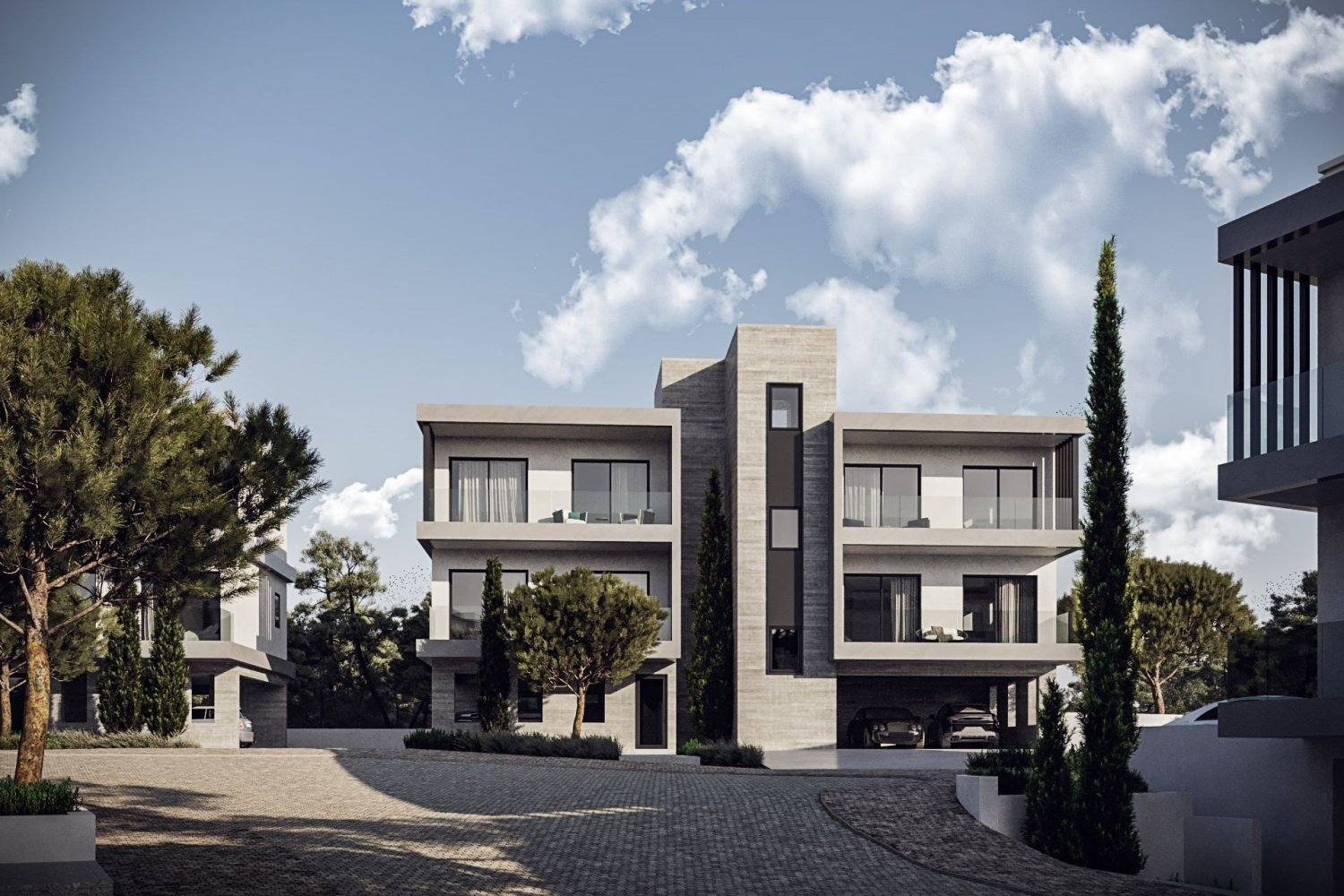 3 dormitorios Apartamento en Geroskípou, Paphos, Chipre No. 61100