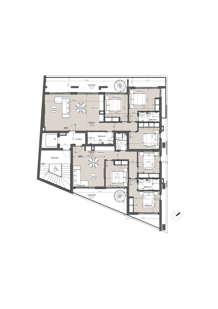3 chambres Penthouse à Limassol, Chypre No. 64070
