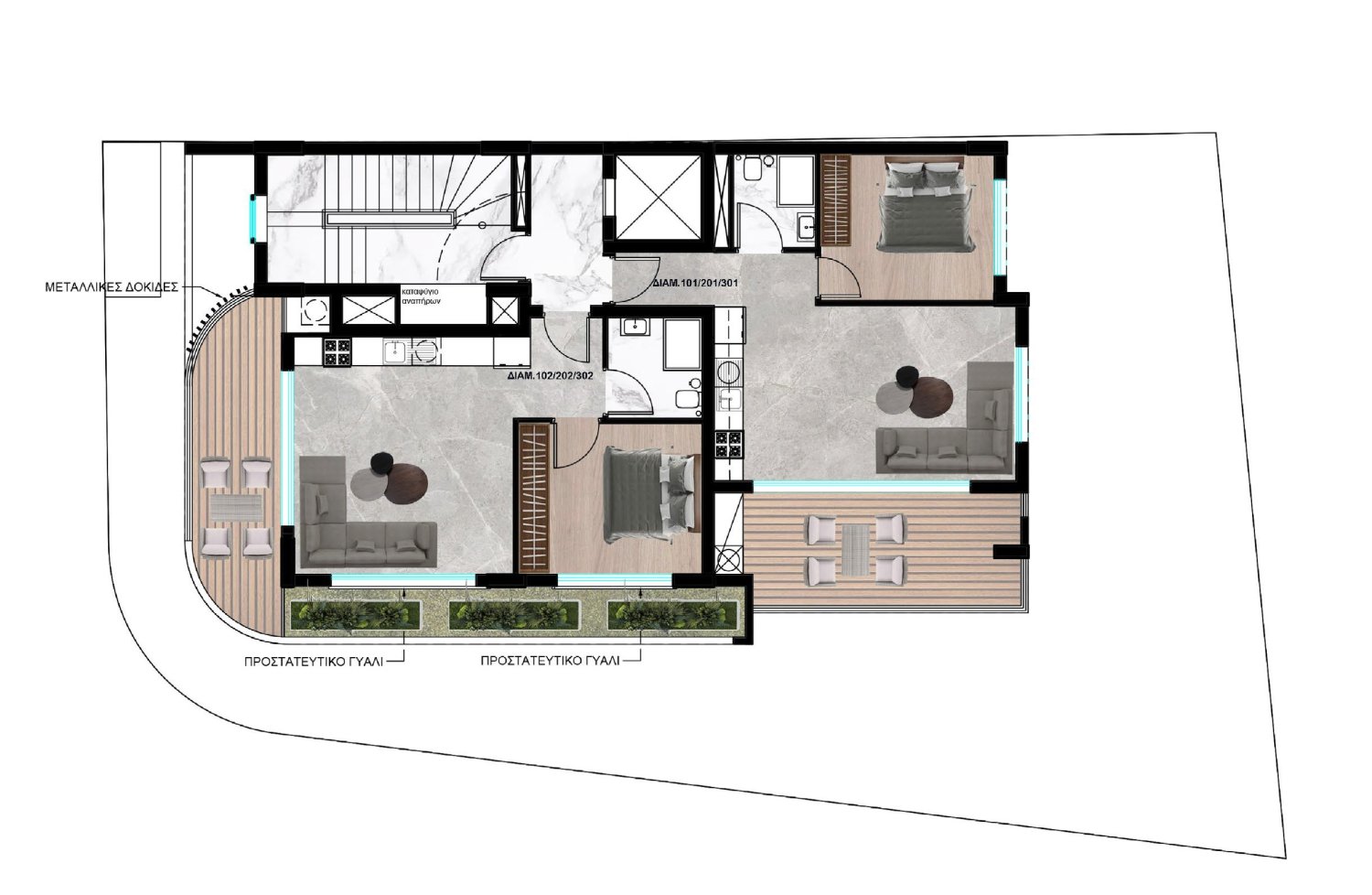 1 bedroom Apartment in Limassol, Cyprus No. 65047