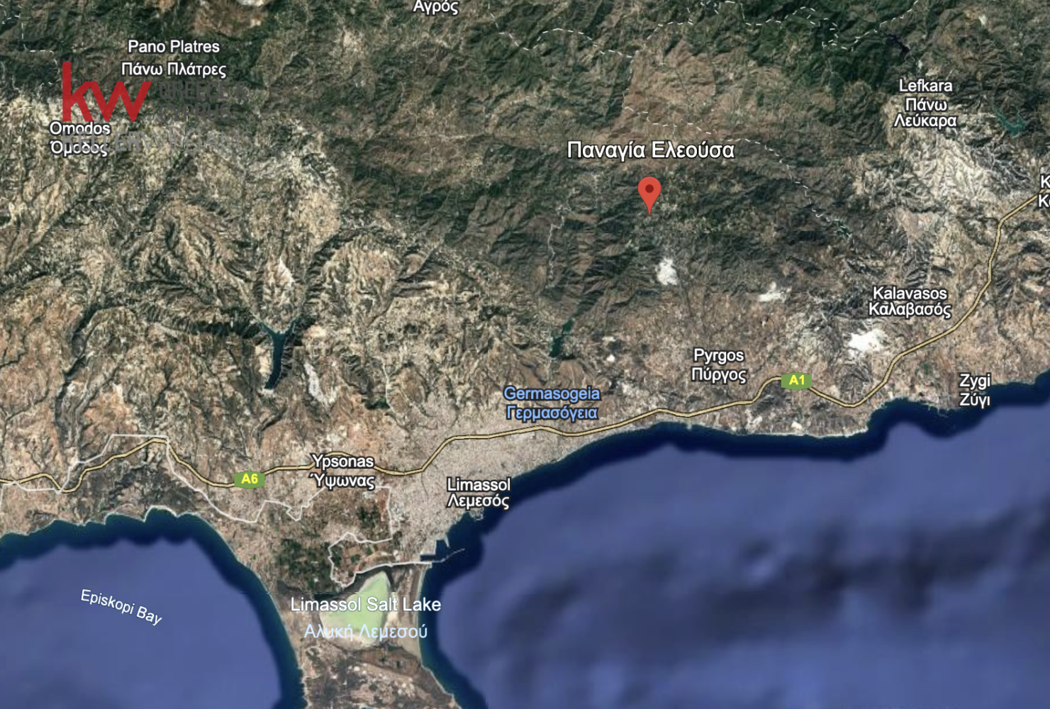6132m2 Terreno en Prastio Kellakíou, Limassol, Chipre No. 60696