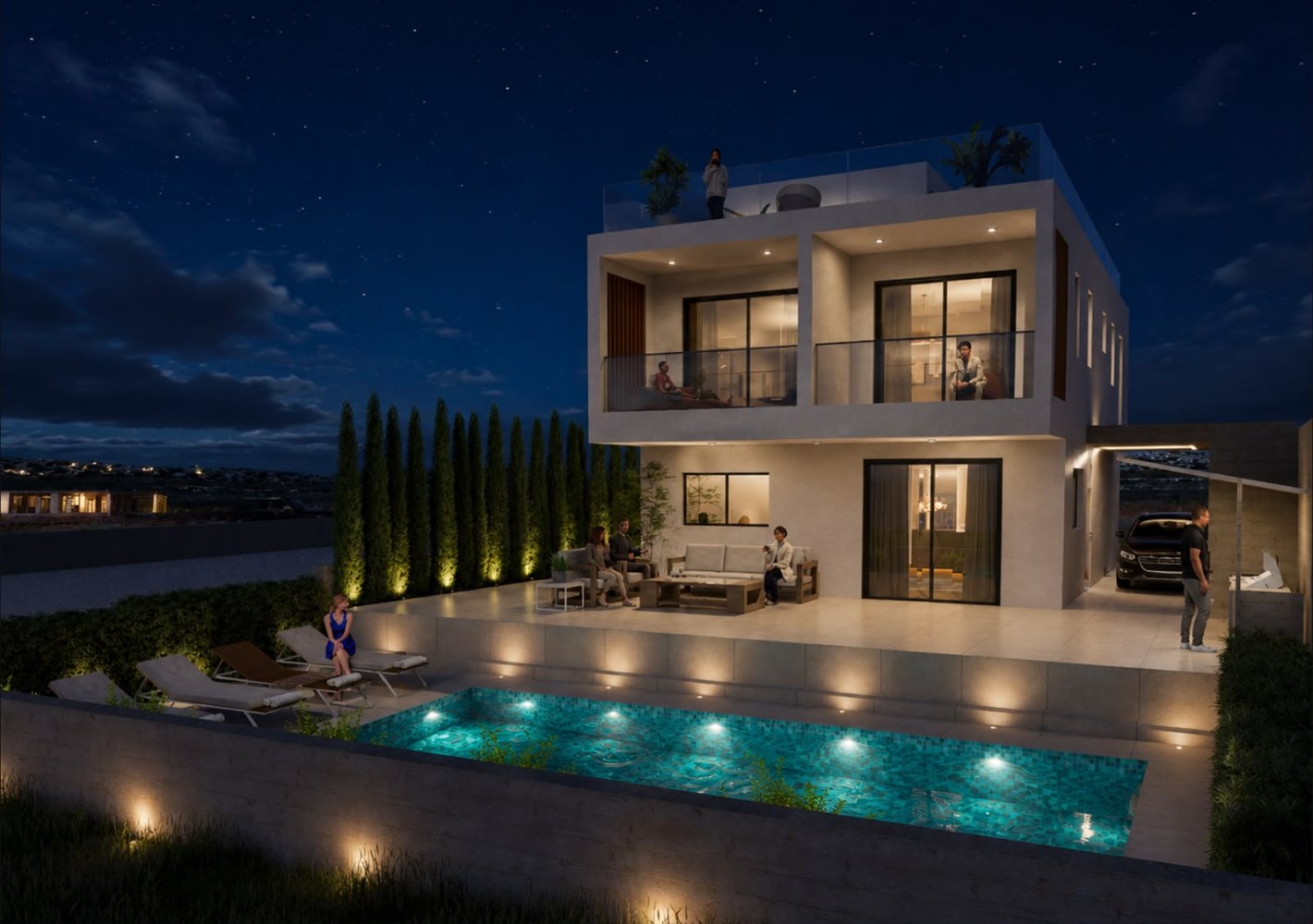 3 bedrooms Villa in Geroskípou, Paphos, Cyprus No. 65543