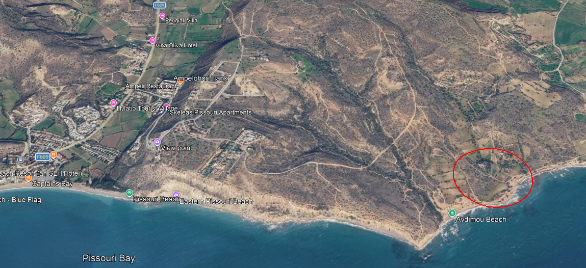 99.75m2 Terrain à Pissouri, Limassol, Chypre No. 62117