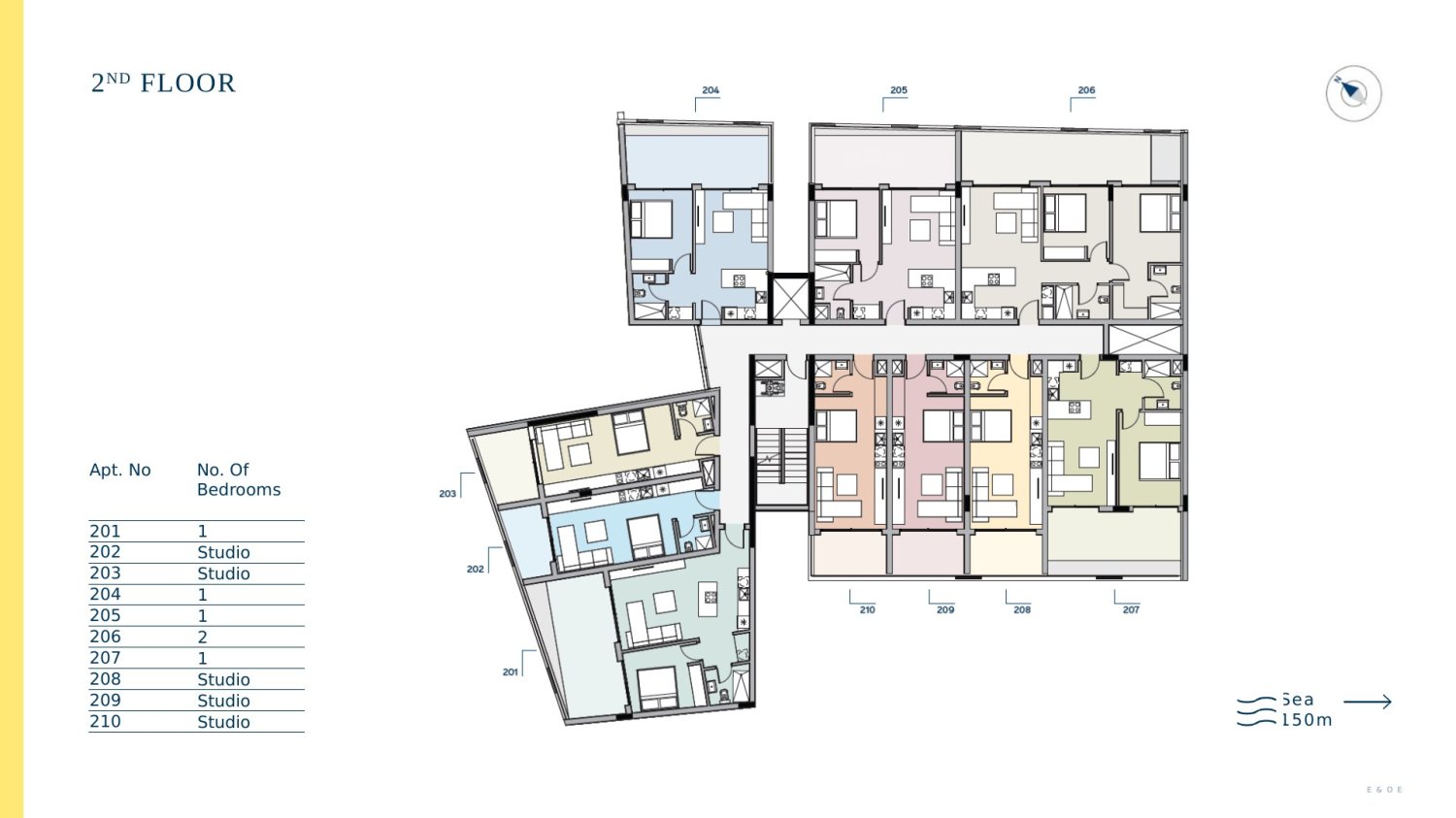 1 bedroom Apartment in Limassol, Cyprus No. 63638