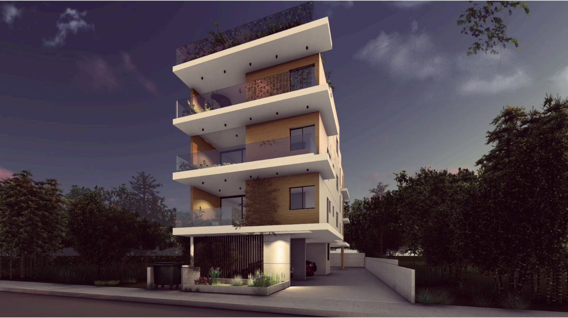 2 dormitorios Apartamento en Larnaca, Larnaka, Chipre No. 62168