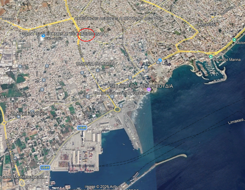 518m2 Terrain à Apostolos Andreas, Limassol, Chypre No. 62115