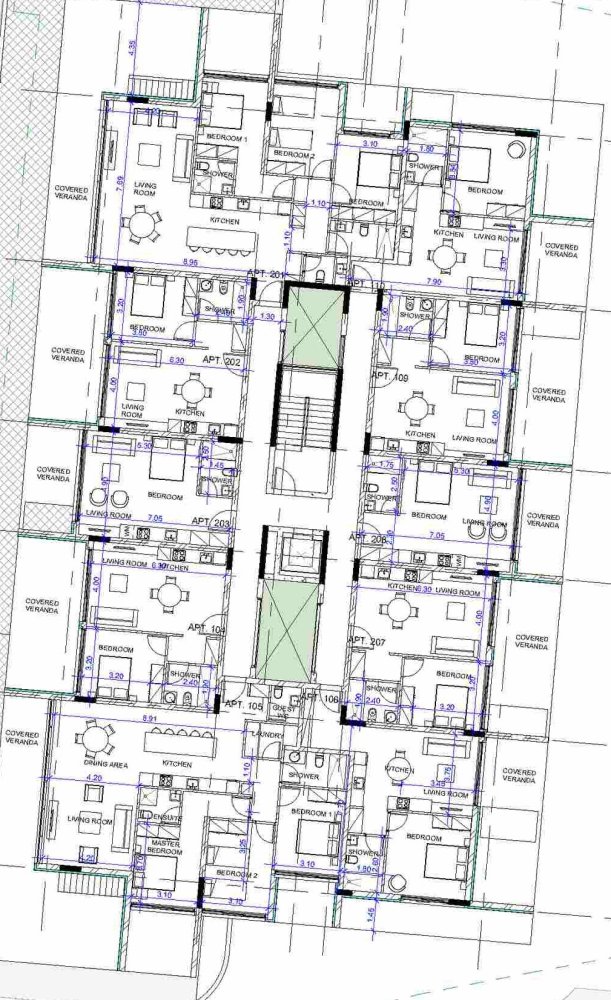 3 bedrooms Apartment in Kato Paphos, Paphos, Cyprus No. 64622