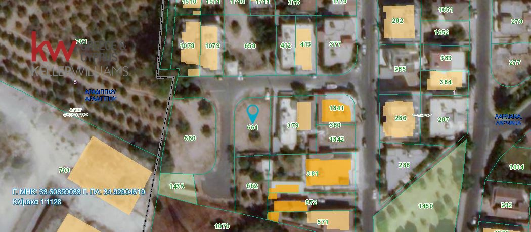 515m2 Terrain à Larnaca, Larnaka, Chypre No. 40485