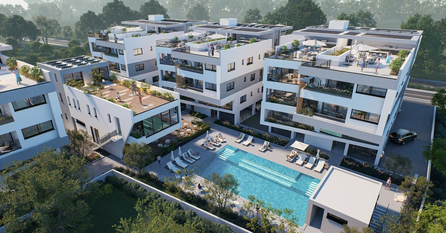1 dormitorio Apartamento en Geroskípou, Paphos, Chipre No. 61066