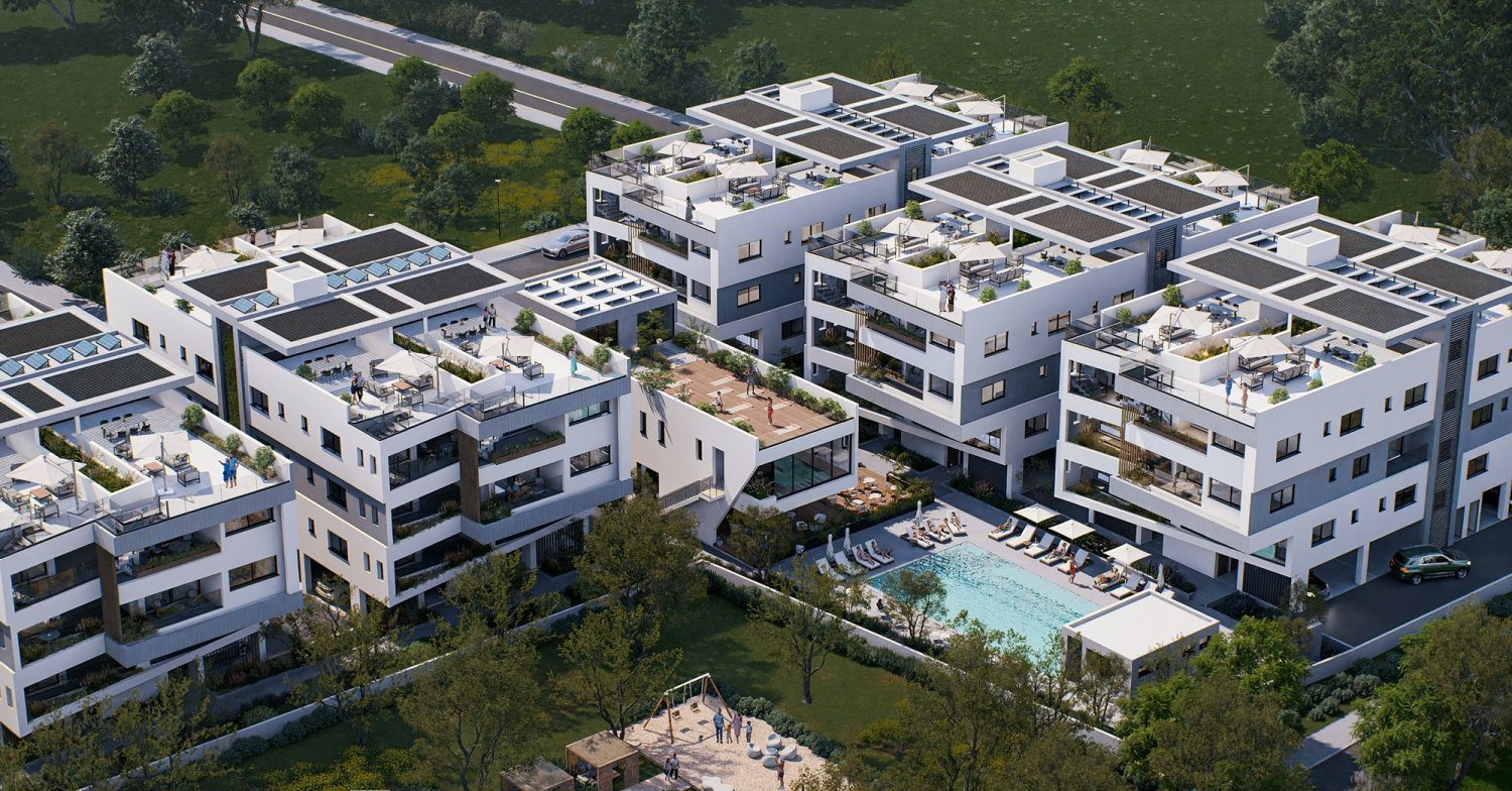 1 dormitorio Apartamento en Geroskípou, Paphos, Chipre No. 61066