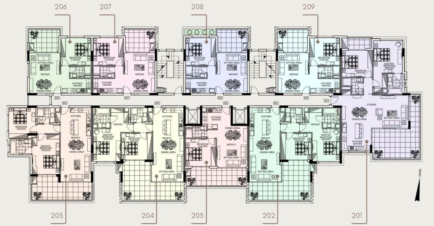 2 bedrooms Apartment in Limassol, Cyprus No. 63674