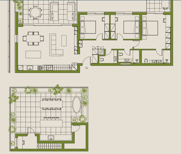 3 bedrooms Penthouse in Limassol, Cyprus No. 64712