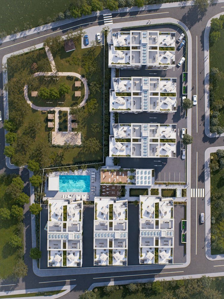 2 dormitorios Apartamento en Geroskípou, Paphos, Chipre No. 61065