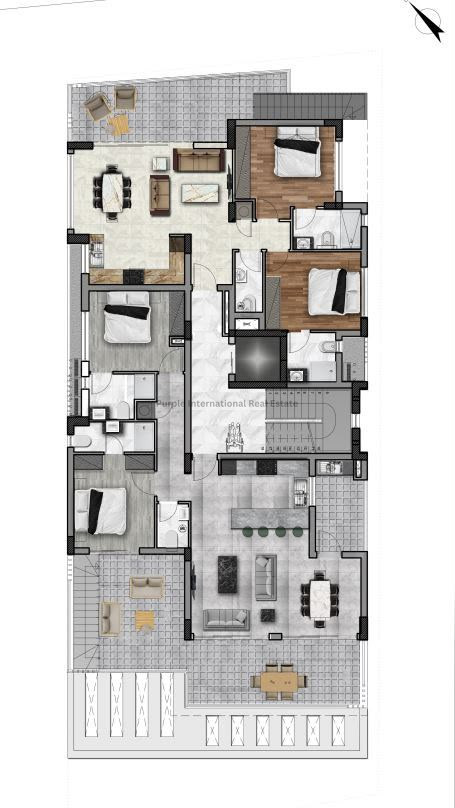 3 bedrooms Apartment in Aradippou, Larnaka, Cyprus No. 58849