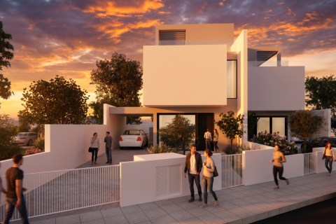 3 bedrooms Townhouse in Oroklini, Larnaka, Cyprus No. 40208