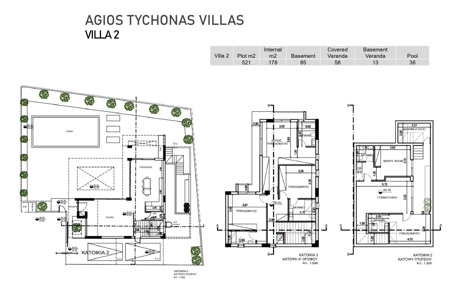 5 chambres Villa à Limassol, Chypre No. 64949