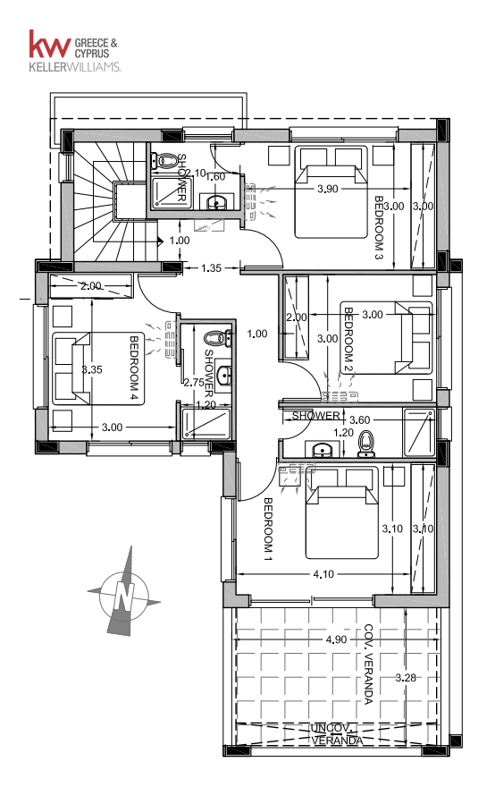 Вилла с 4 спальнями в Сотира, Аммохостос, Кипр № 60210