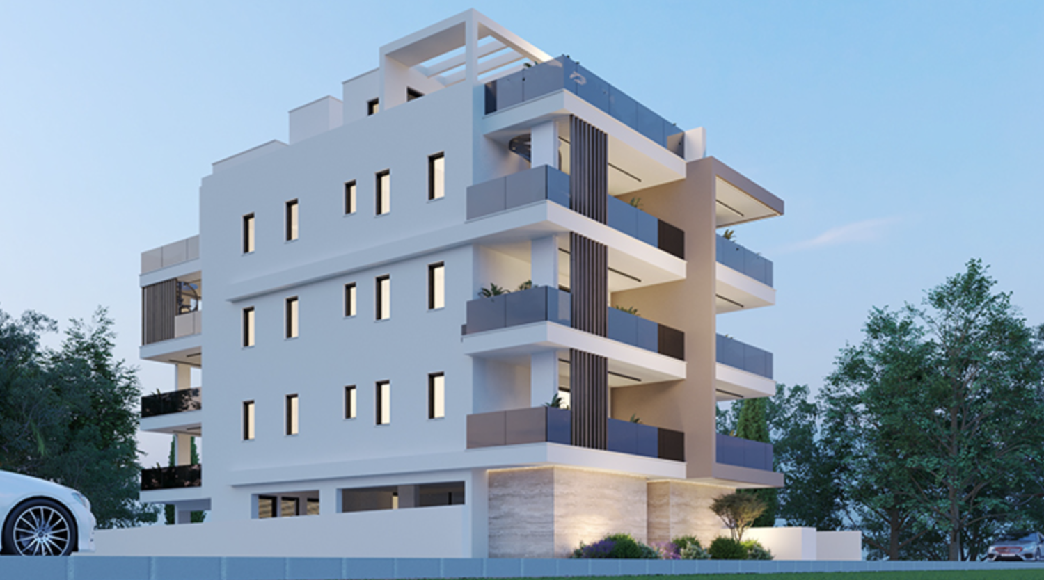 1 dormitorio Apartamento en Aradippou, Larnaka, Chipre No. 61871