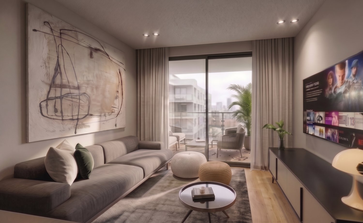 1 dormitorio Apartamento en Aradippou, Larnaka, Chipre No. 61871