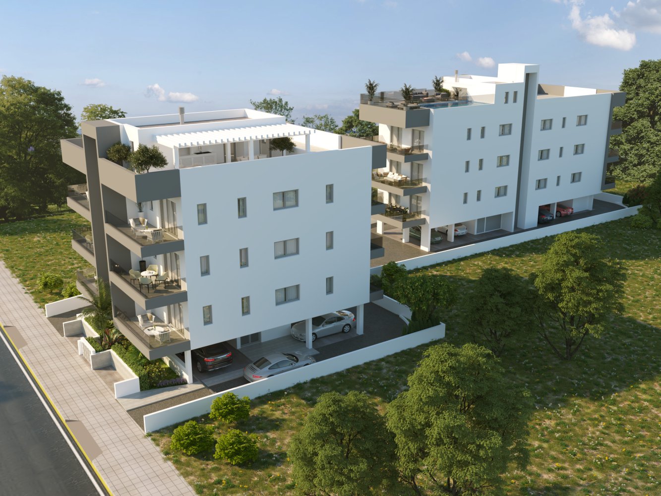 2 dormitorios Apartamento en Omonoia, Limassol, Chipre No. 60831