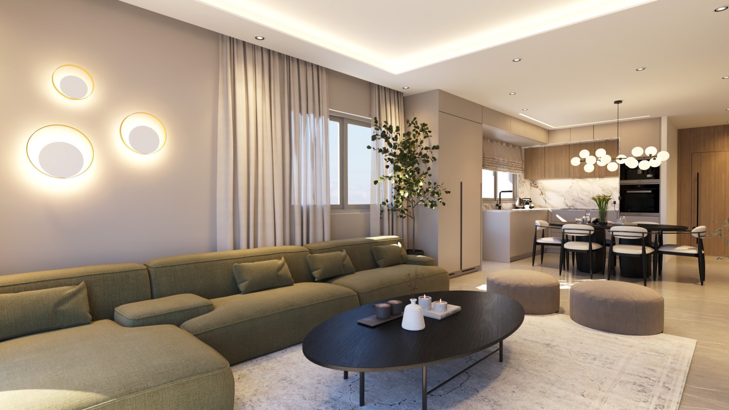 2 dormitorios Apartamento en Omonoia, Limassol, Chipre No. 60831