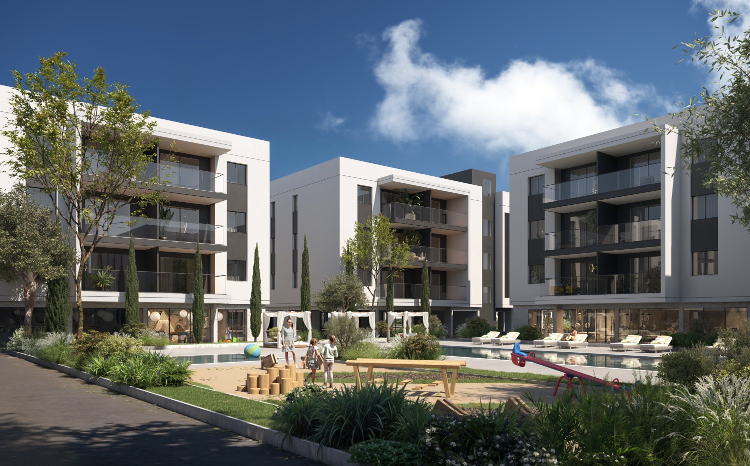 56.96m2 Apartment in Limassol, Cyprus No. 63921