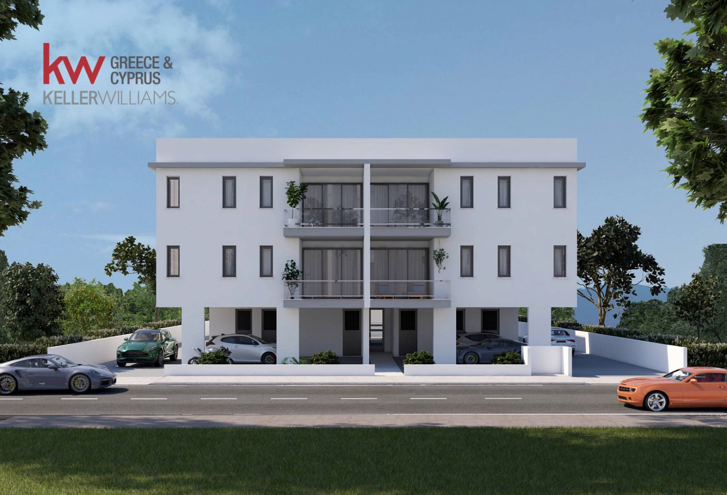 Квартира с 2 спальнями в Ороклини, Ларнака, Кипр № 61770