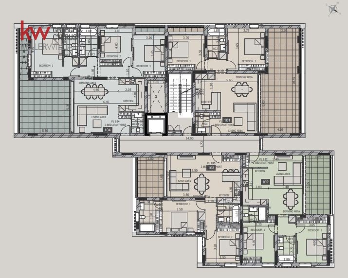 3 chambres Appartement à Paphos, Chypre No. 61276