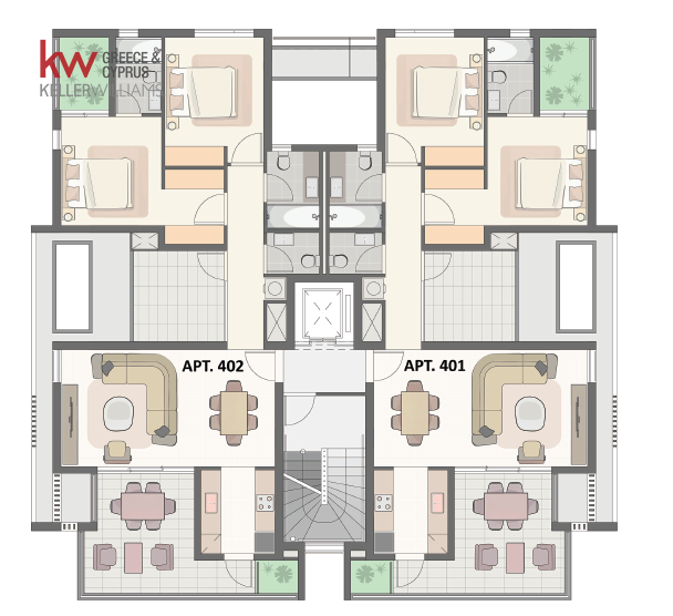 2 dormitorios Apartamento en Larnaca, Larnaka, Chipre No. 60020
