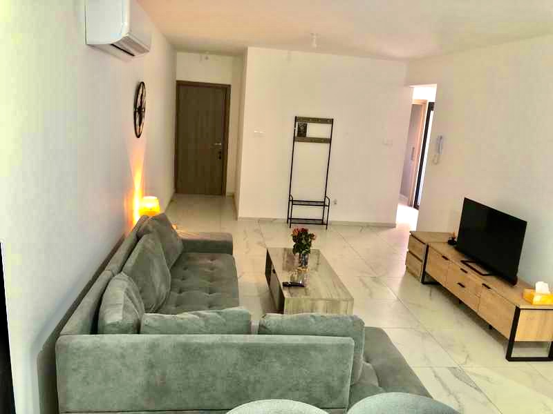 Квартира с 2 спальнями в Ларнака, Кипр № 62176