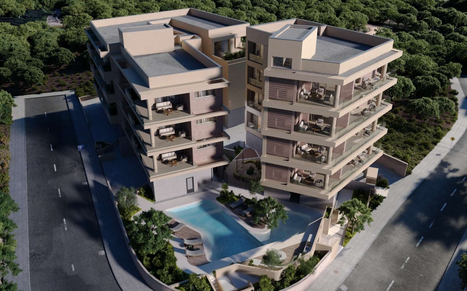 2 chambres Appartement à Paphos, Chypre No. 63665