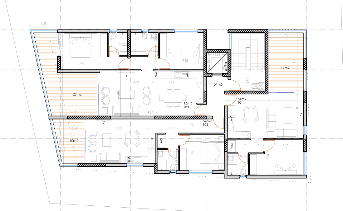 2 bedrooms Apartment in Larnaca, Larnaka, Cyprus No. 64154