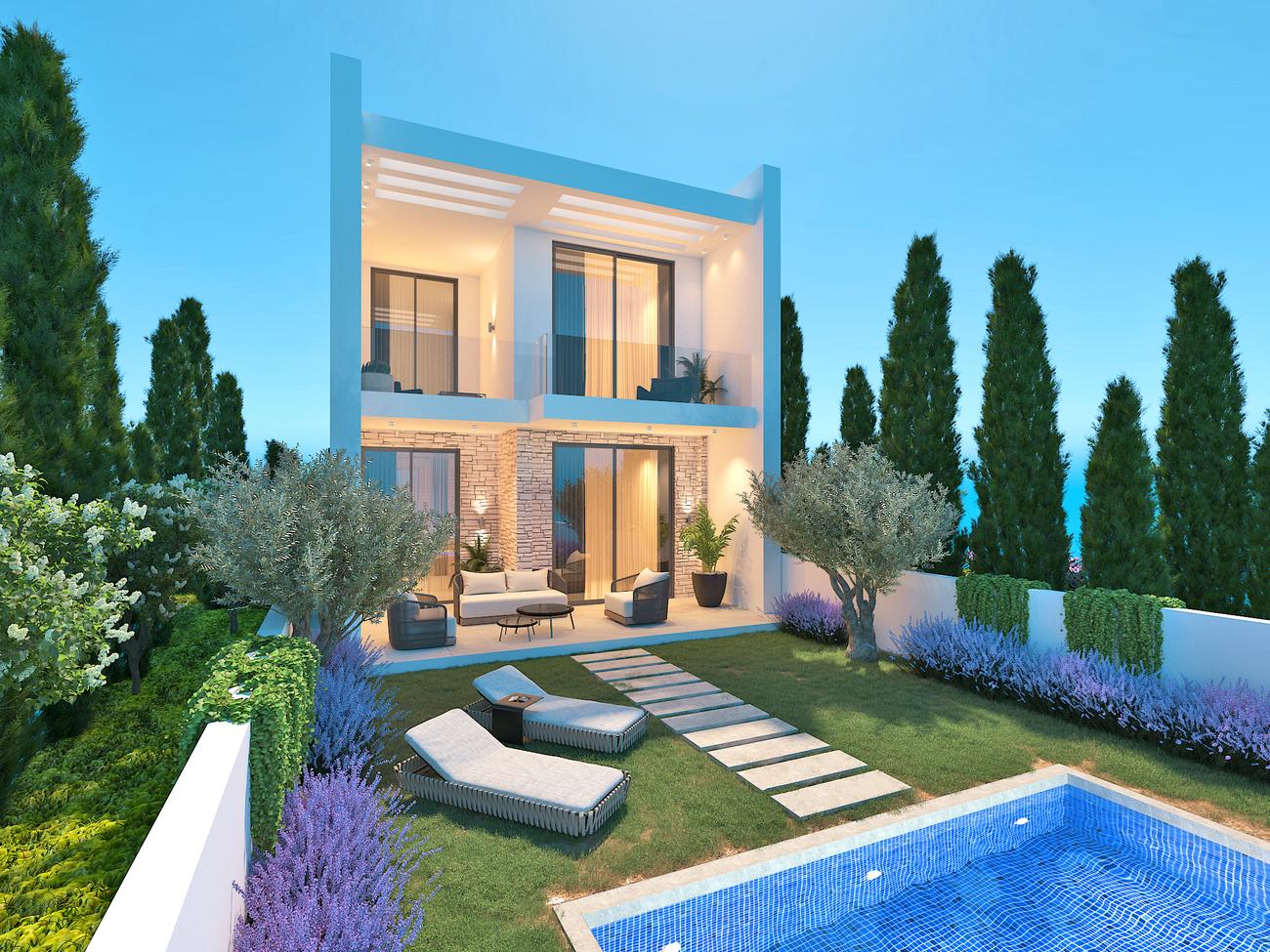 2 chambres Appartement à Paphos, Chypre No. 65289