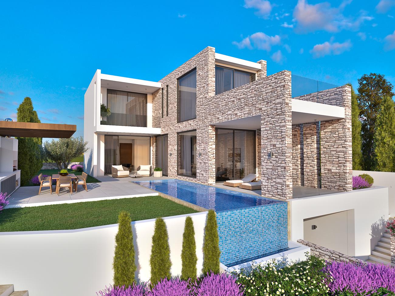2 chambres Appartement à Paphos, Chypre No. 65289