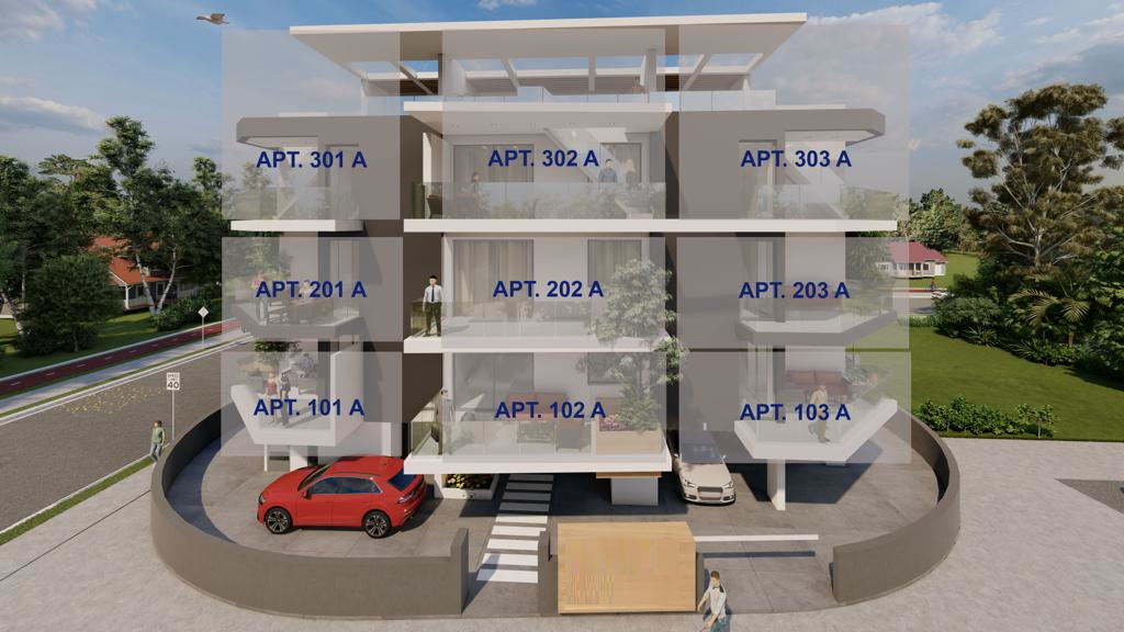 2 dormitorios Apartamento en Larnaca, Larnaka, Chipre No. 62878
