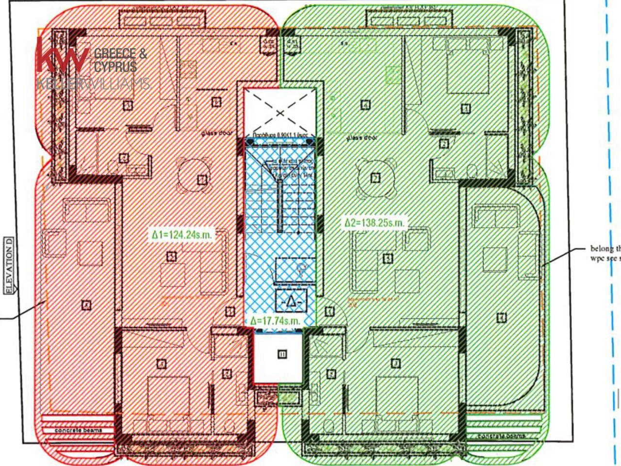 2 bedrooms Apartment in Larnaca, Larnaka, Cyprus No. 60002