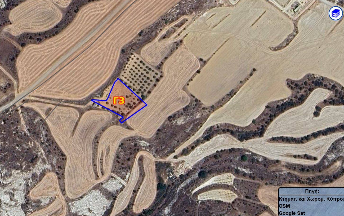 1810m2 Land in Pera, Nicosia, Cyprus No. 61393