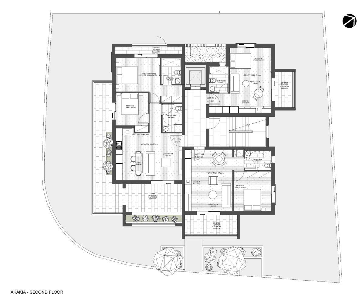 1 dormitorio Apartamento en Paphos, Chipre No. 65153