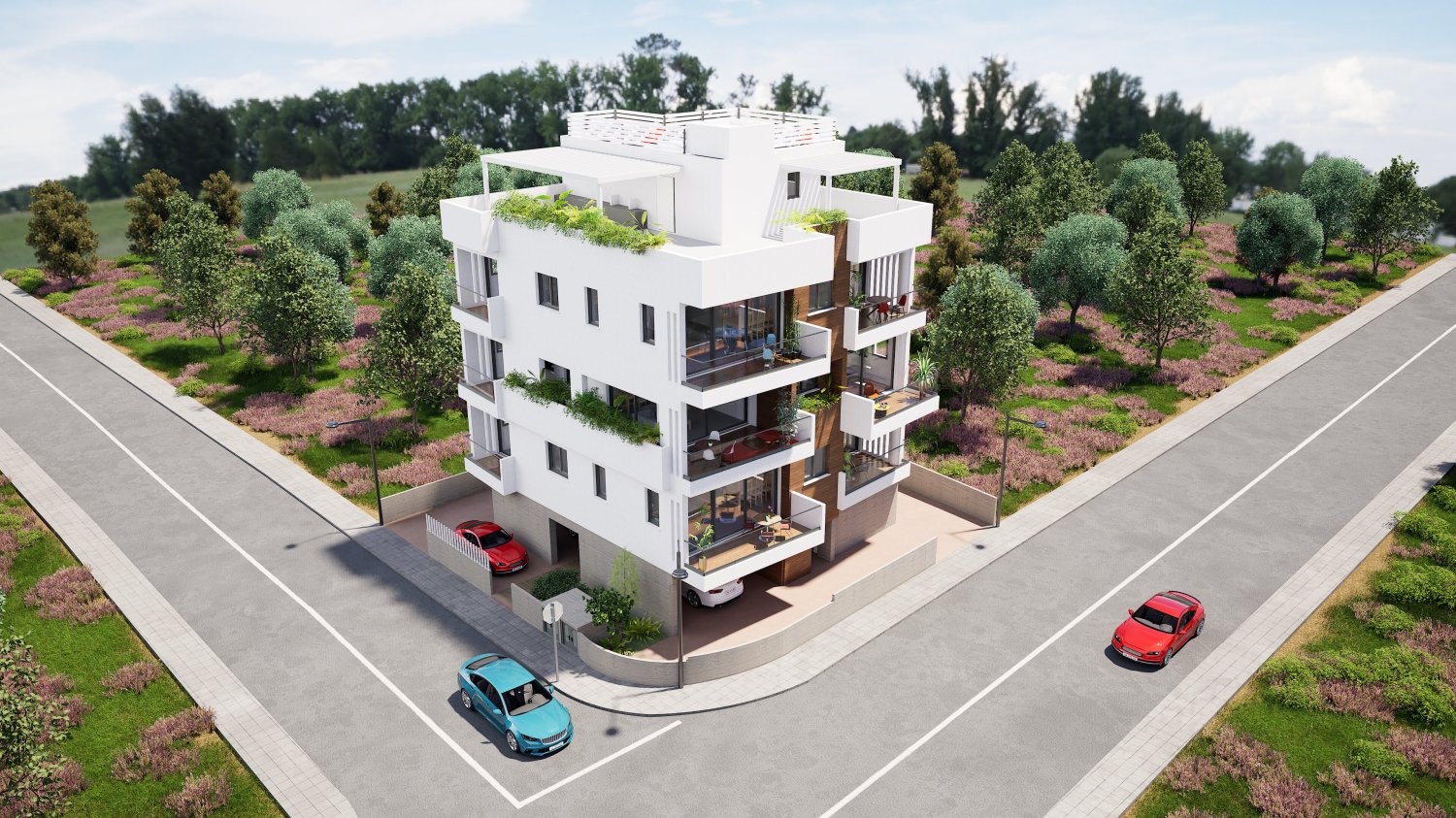 1 dormitorio Apartamento en Kato Paphos, Paphos, Chipre No. 65333