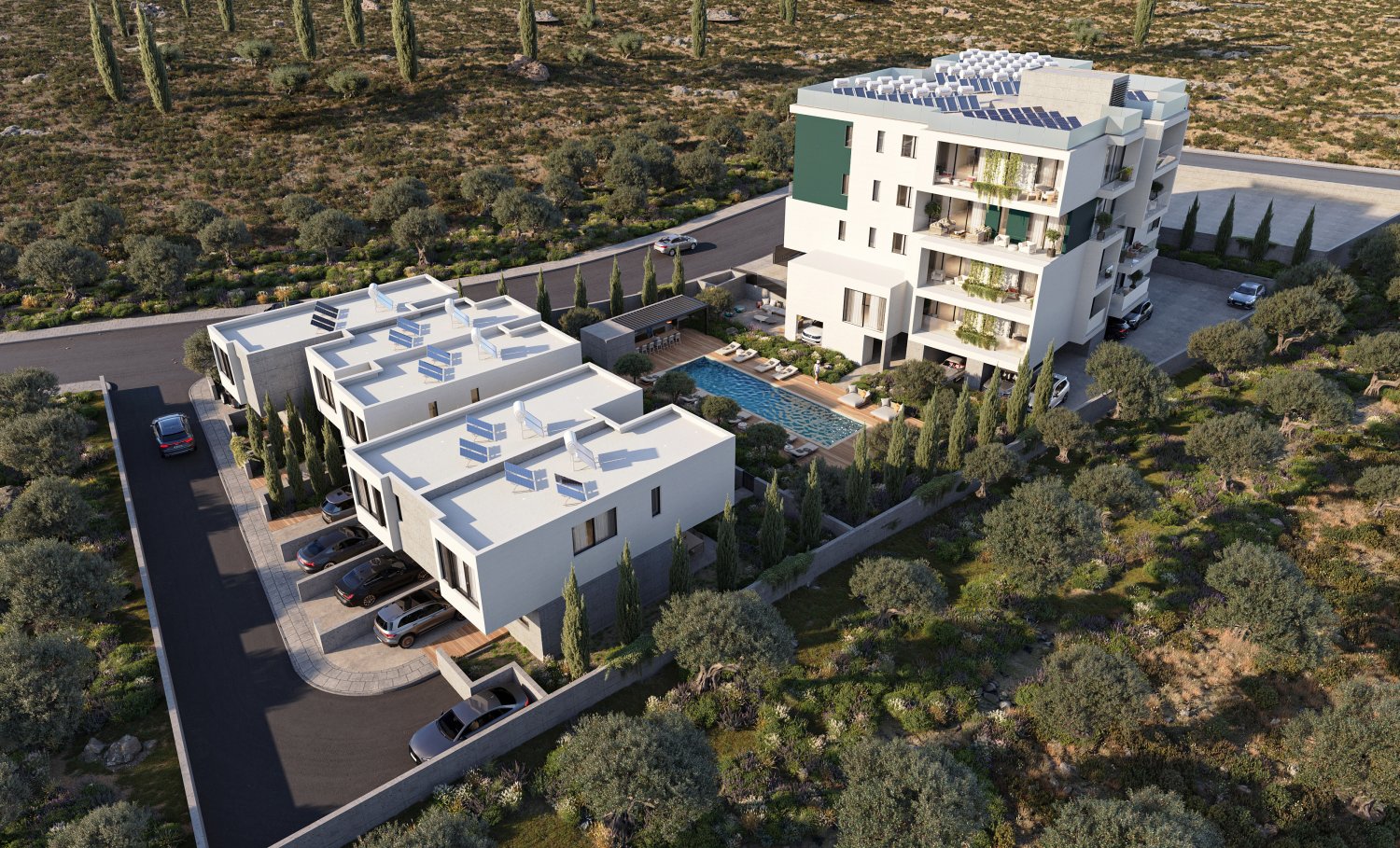 2 chambres Appartement à Paphos, Chypre No. 65211