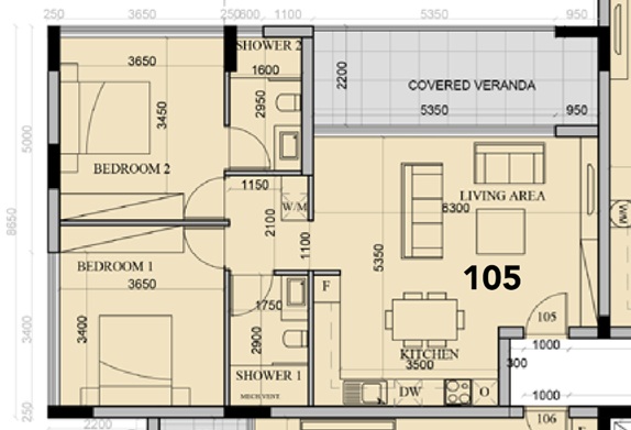 2 chambres Appartement à Paphos, Chypre No. 65211