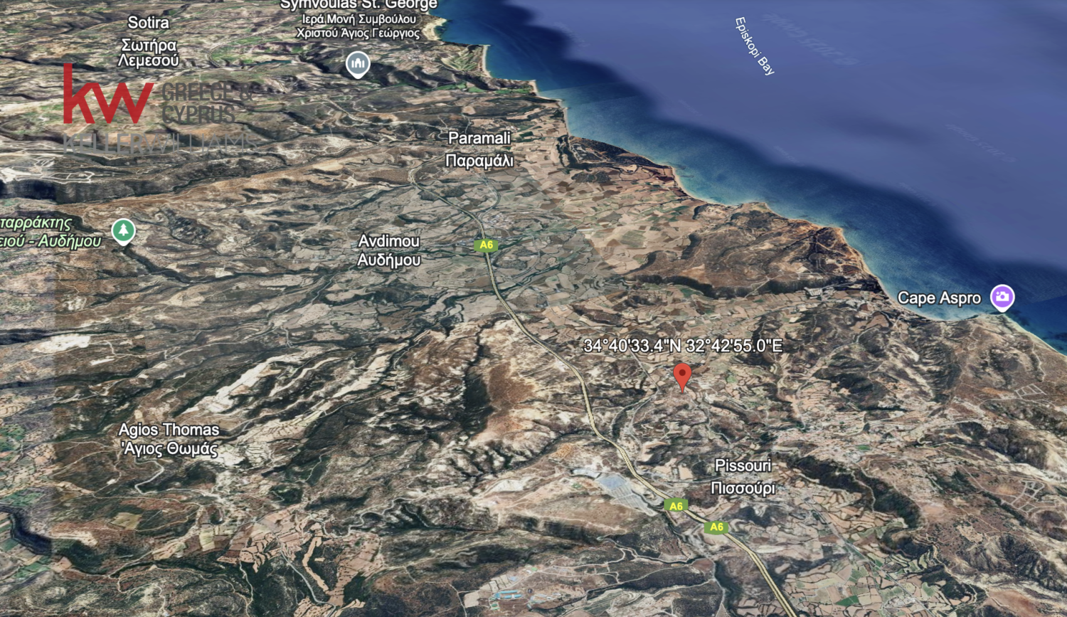 2543m2 Land in Pissouri, Limassol, Cyprus No. 60618