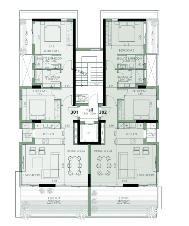 2 bedrooms Apartment in Limassol, Cyprus No. 64019