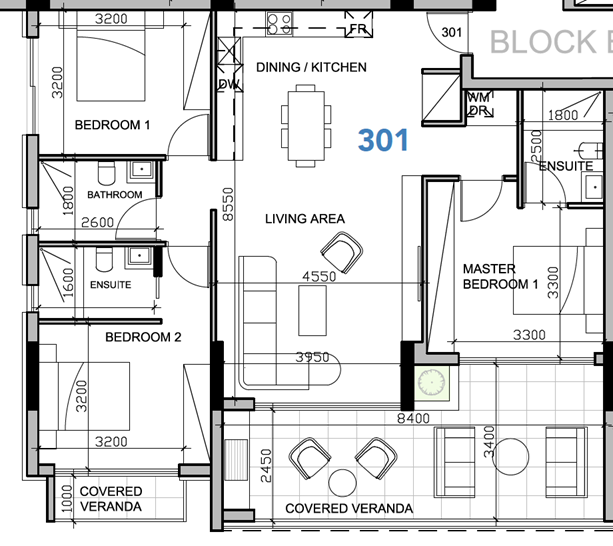 3 chambres Appartement à Paphos, Chypre No. 65292