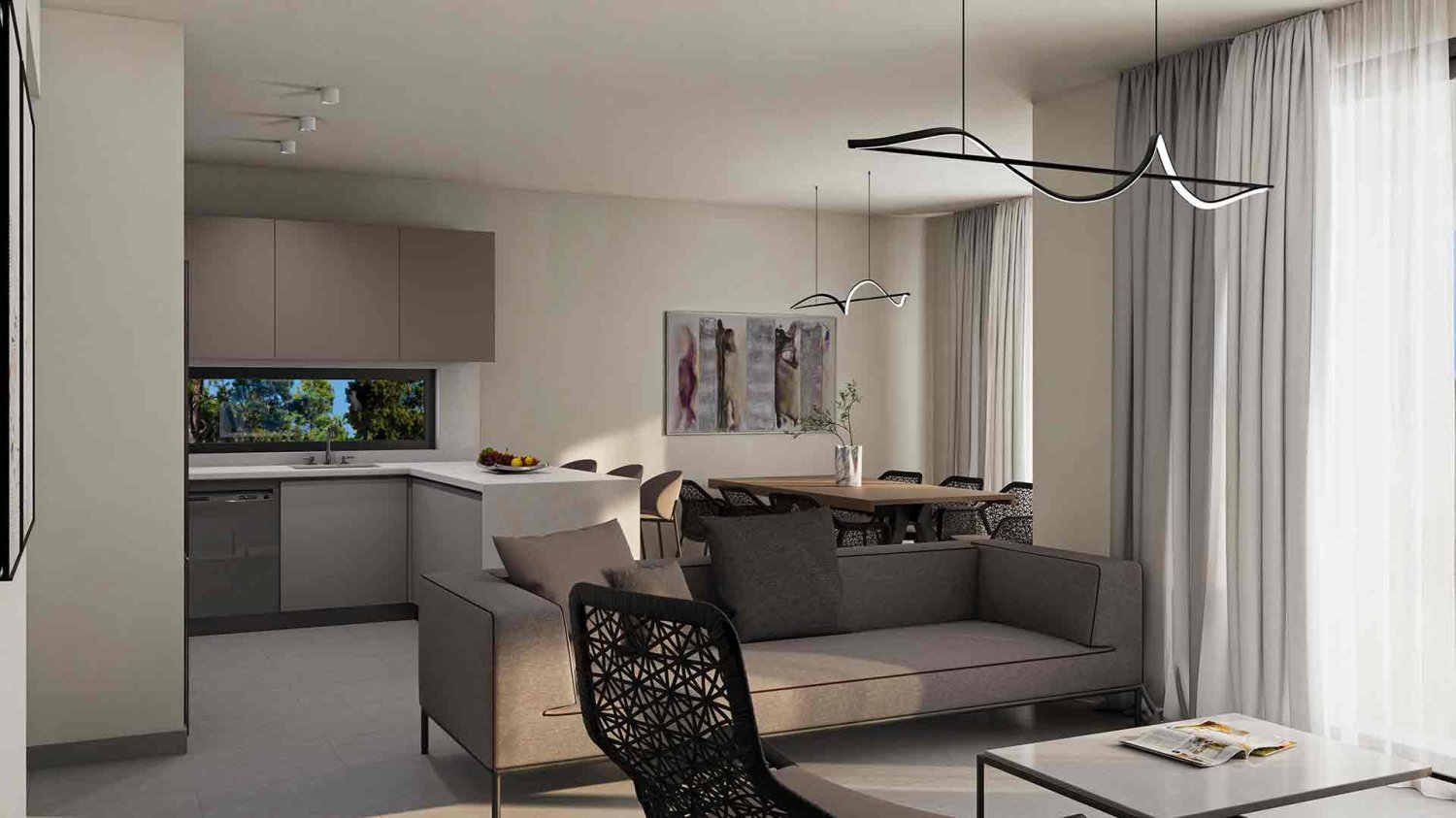 3 dormitorios Apartamento en Empa, Paphos, Chipre No. 60715