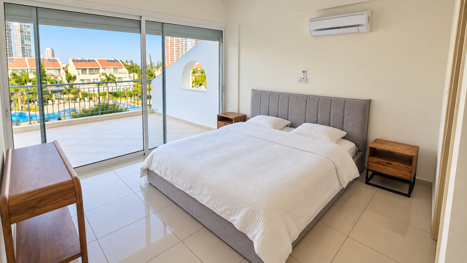 2 dormitorios Apartamento en Germasogeia, Limassol, Chipre No. 62013