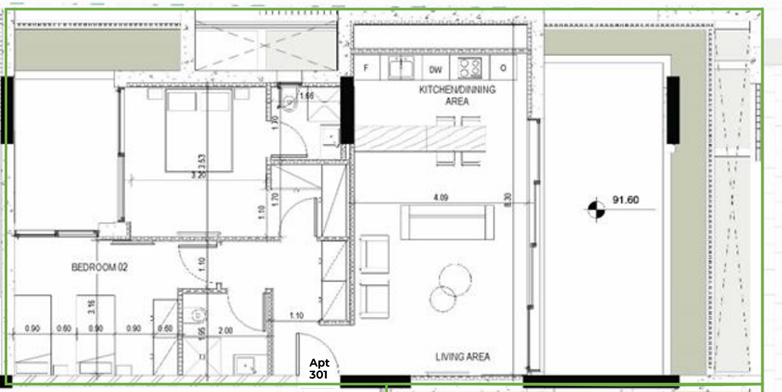 2 chambres Appartement à Paphos, Chypre No. 63834
