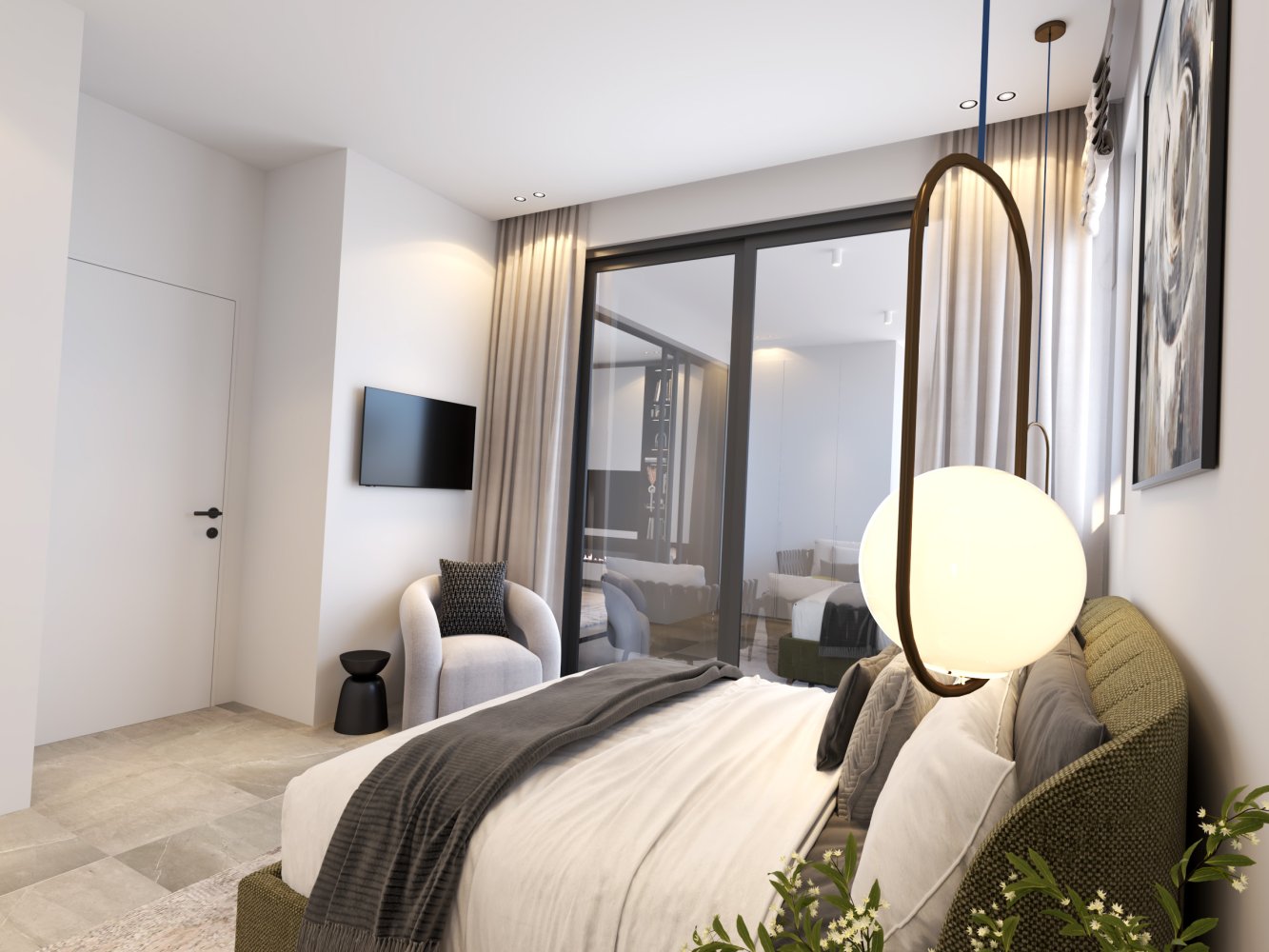 2 bedrooms Apartment in Paralimni, Ammochostos, Cyprus No. 62989
