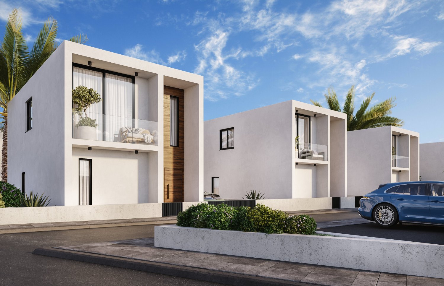 Вилла с 3 спальнями в Пафос, Кипр № 59736