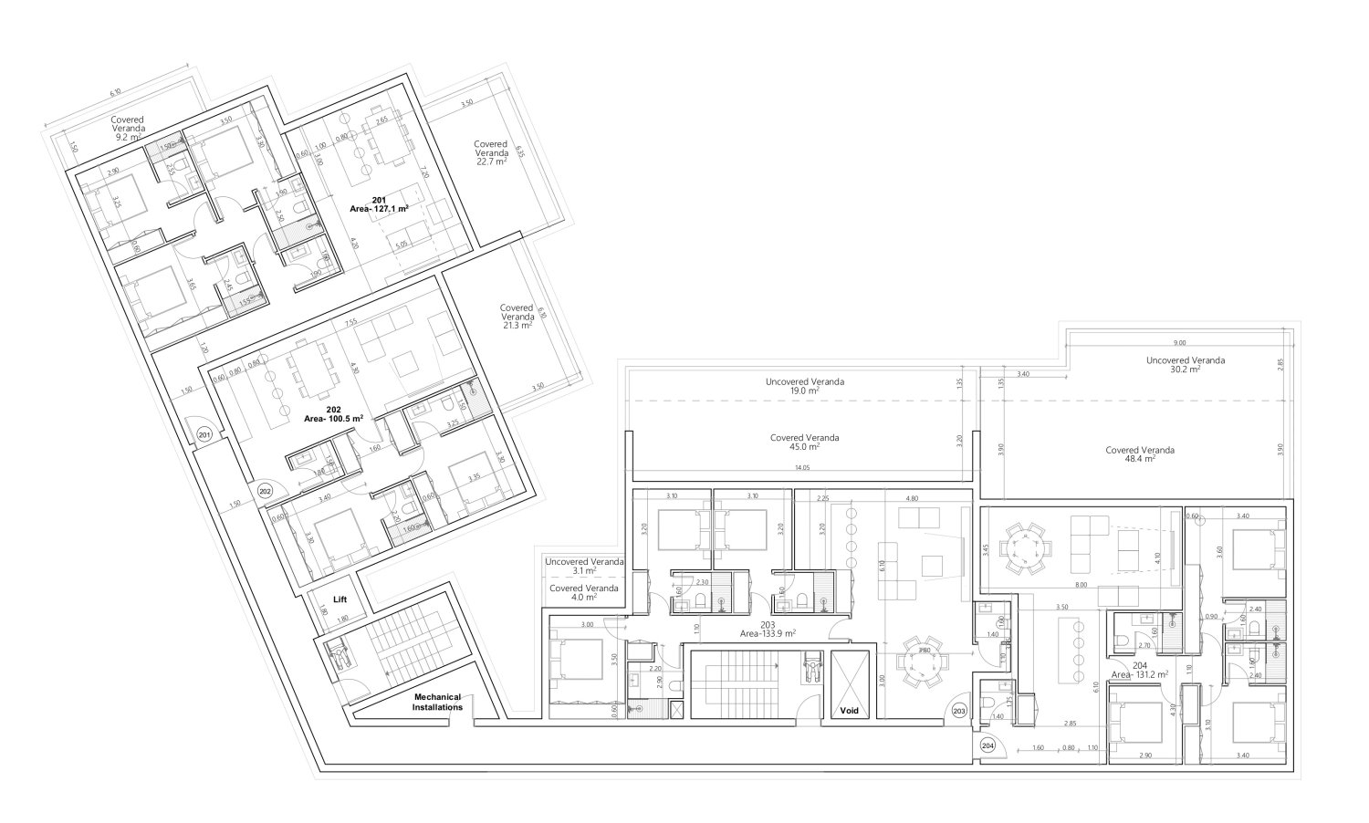 2 dormitorios Apartamento en Protaras, Ammochostos, Chipre No. 63868