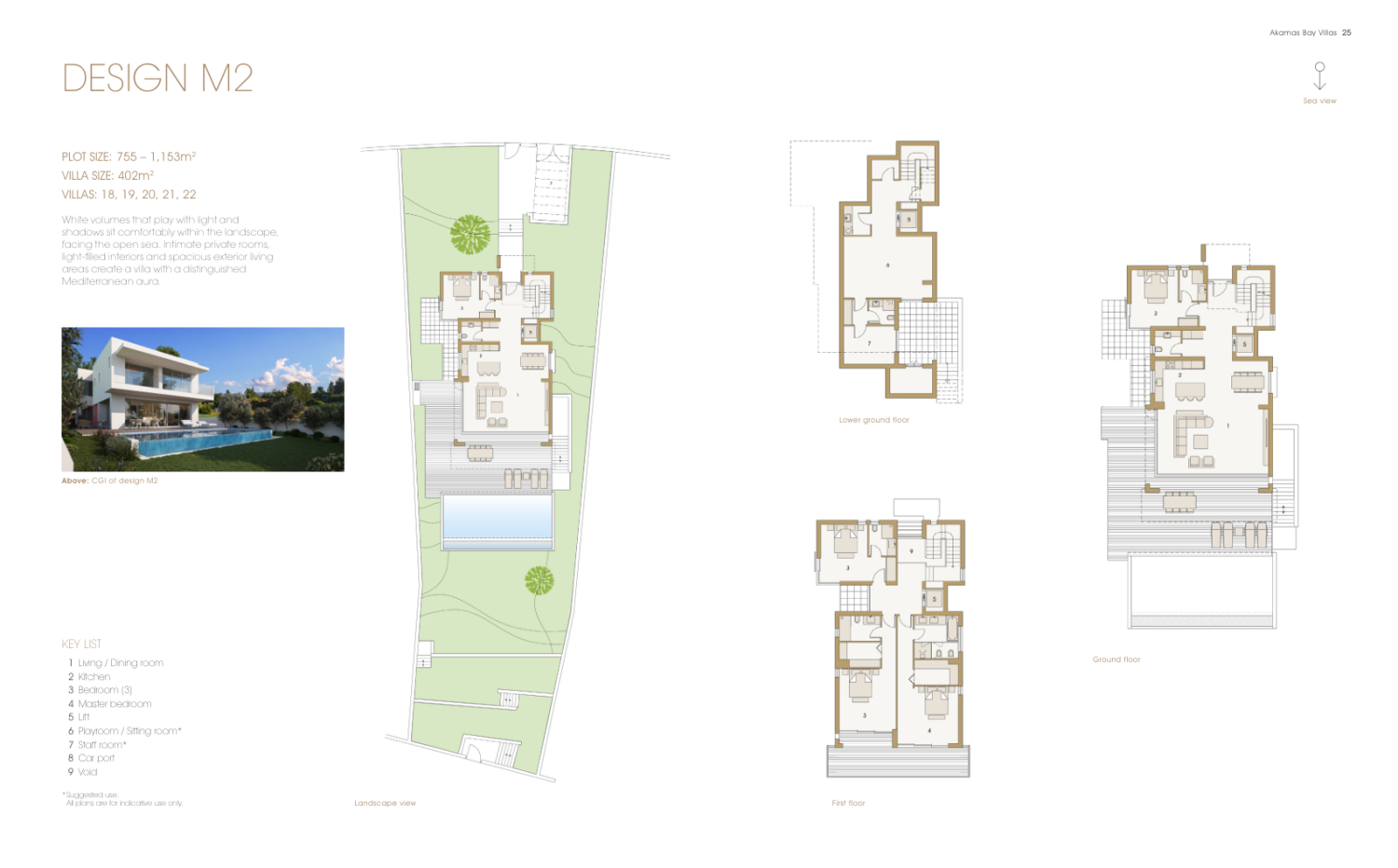 4 chambres Villa à Paphos, Chypre No. 63981